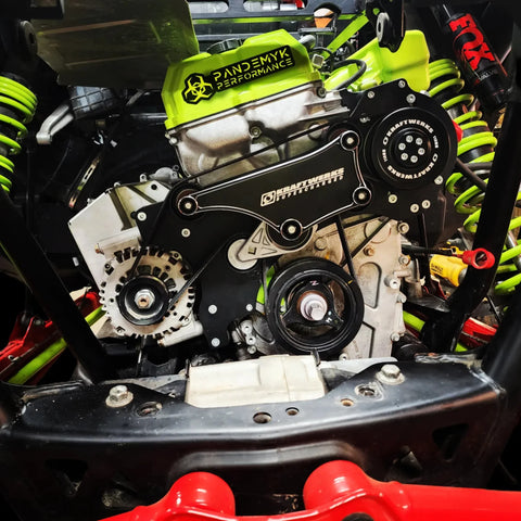 Pandemyk Upgraded Larger Kraftwerks Supercharger Kit for RZR Pro R