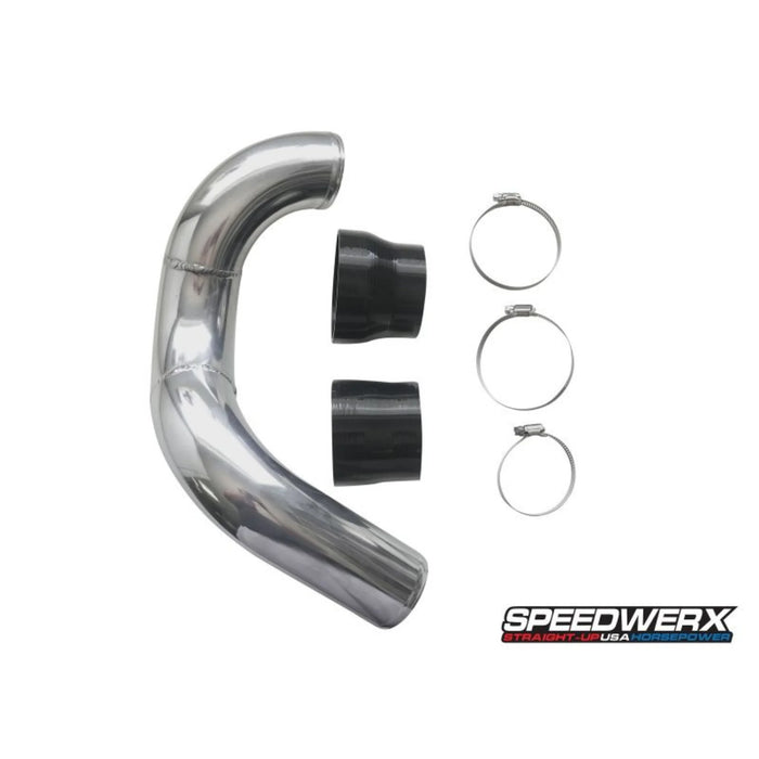 SPEEDWERX ALUMINUM AIRBOX INTAKE TUBE // 2020-2023 POLARIS RZR PRO XP / PRO XP 4 - 2022-2023 TURBO R / TURBO R 4