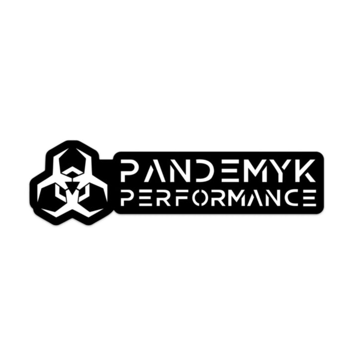 Pandemyk Performance Black White Decal Die-Cut Sticker