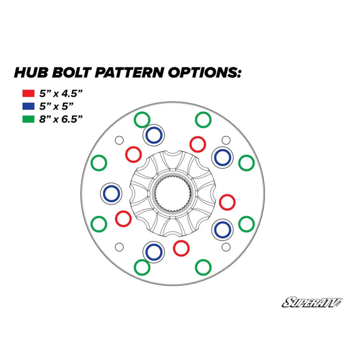 GDP PORTAL UNIVERSAL TRUCK/JEEP HUBS