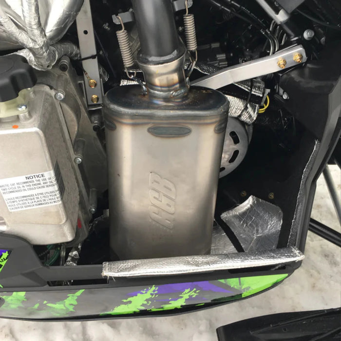 2018-2024 Arctic Cat M / XF / ZR 8000 C-TEC2 / Alpha One / Riot 8000 GGB Quiet Muffler