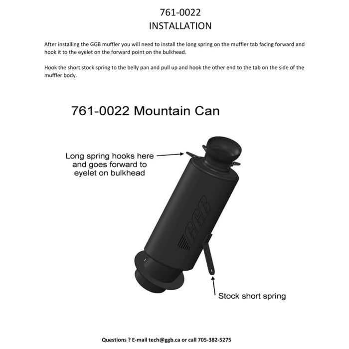 GGB Mountain Muffler