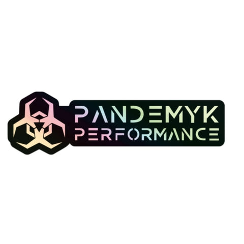 Pandemyk Performance Decal Die-Cut Holographic Sticker