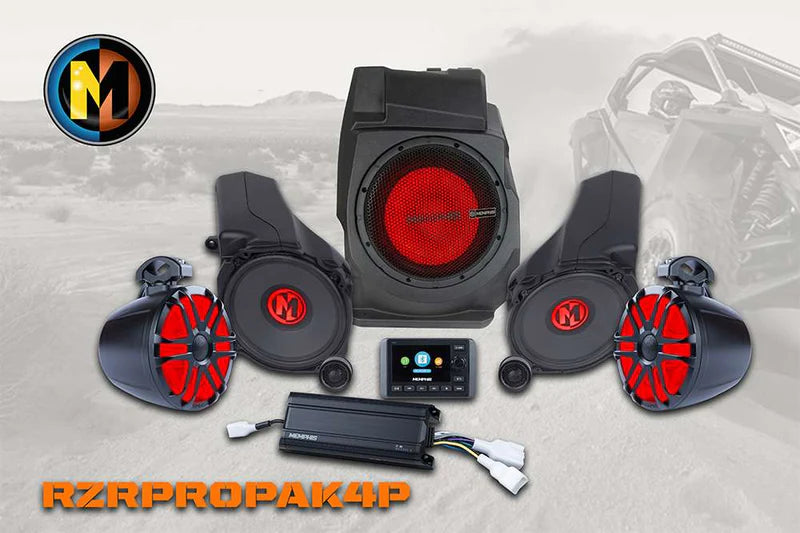 Memphis Audio RZR PRO 4 PLUS Audio Kit (PRO XP - PRO R - TURBO R)