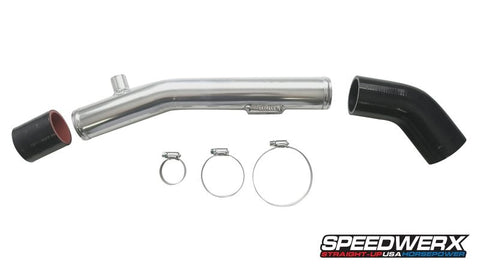 SPEEDWERX ALUMINUM CHARGE TUBE // 2020-2023 POLARIS RZR PRO XP / PRO XP 4 - 2022-2023 TURBO R / TURBO R 4 - 2016-2021 XP / XP 4 TURBO