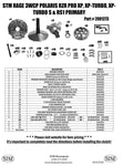 STM Rage 3WCP Polaris Pro XP, XP-Turbo, Turbo R, Turbo S and RS1 Primary Clutch